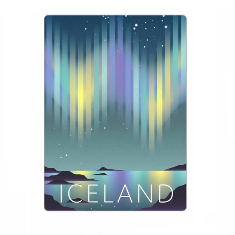Iceland Northern Lights Magnet